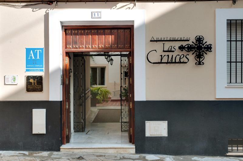 Apartamentos Las Cruces Sevilla Buitenkant foto