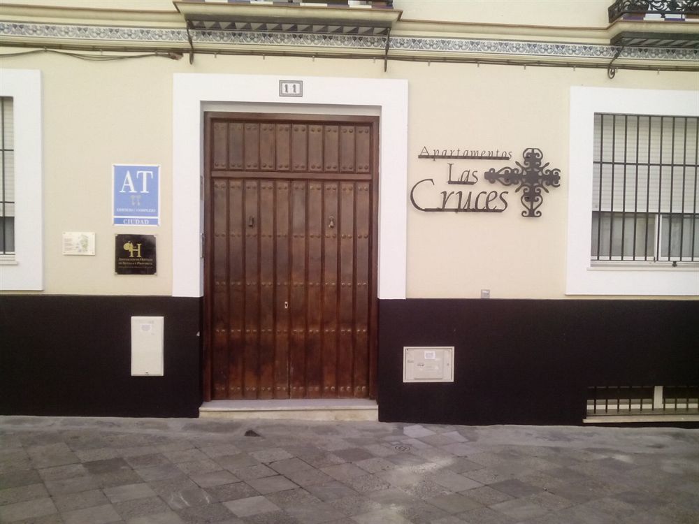 Apartamentos Las Cruces Sevilla Buitenkant foto